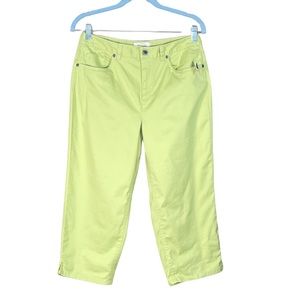 Talbot’s Petites Women’s Stretch Cotton & Spandex Capris Size 6 NWT